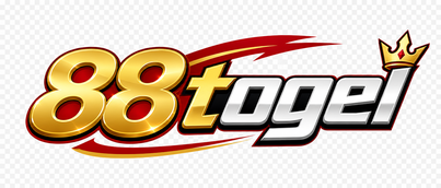 Logo 88togel resmi warna biru dan putih